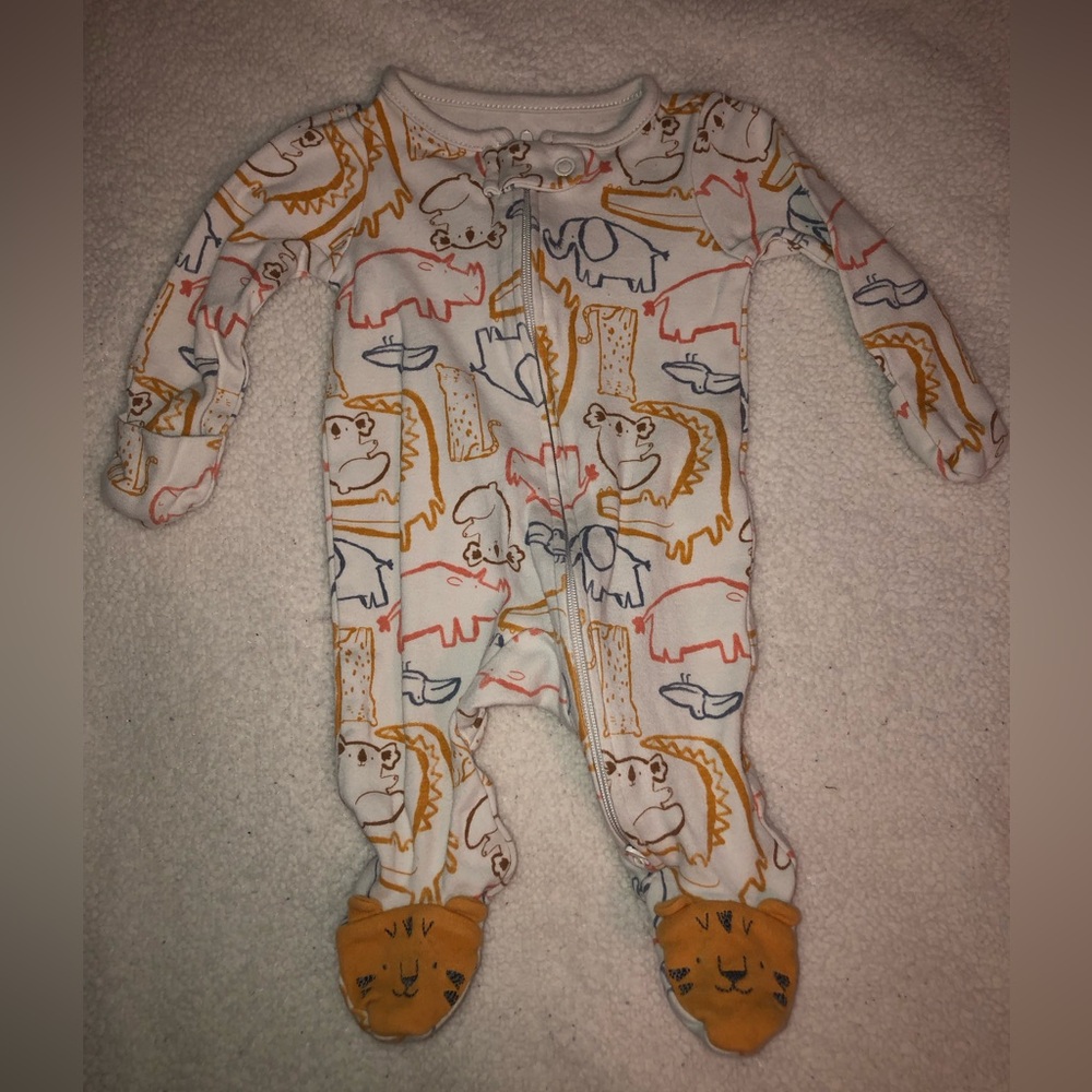 Carters baby boy animal onesie
